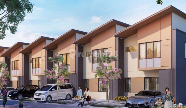 Rumah murah 2 lantai 3 kamar Cluster Ibuki di Jababeka  2