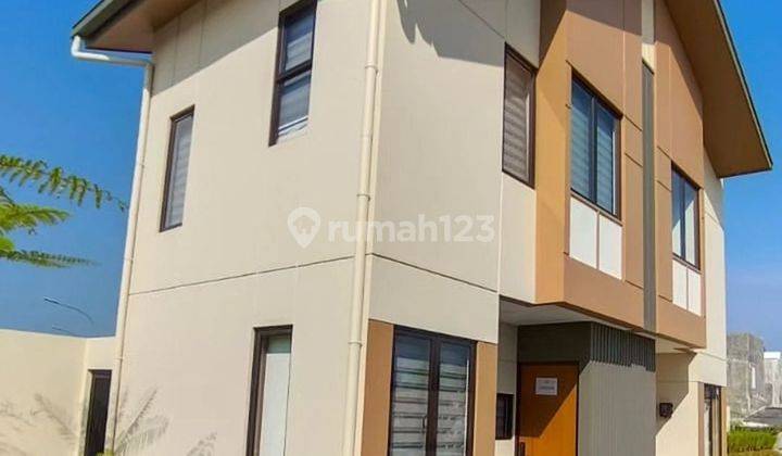 Rumah modern 2 lantai 3 kamar di kluster Ibuki Jababeka 1