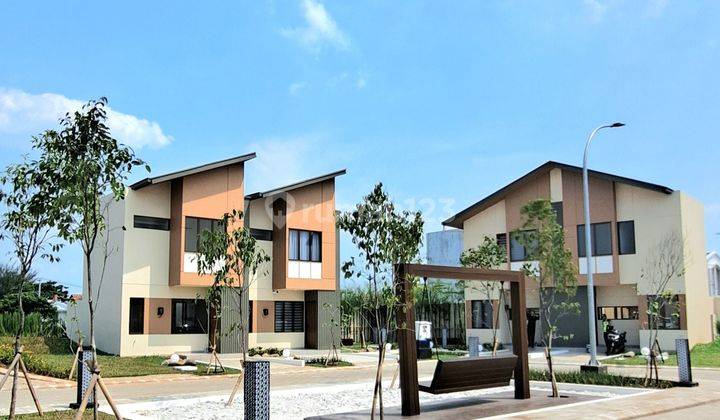 Rumah modern 2 lantai dekat stasiun KRL di Jababeka Cikarang 1