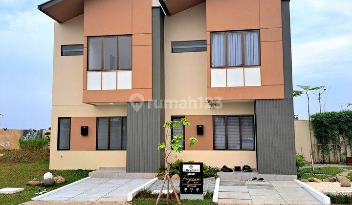 Rumah modern tiga kamar dekat stasiun KRL Lemah Abang Cikarang 2