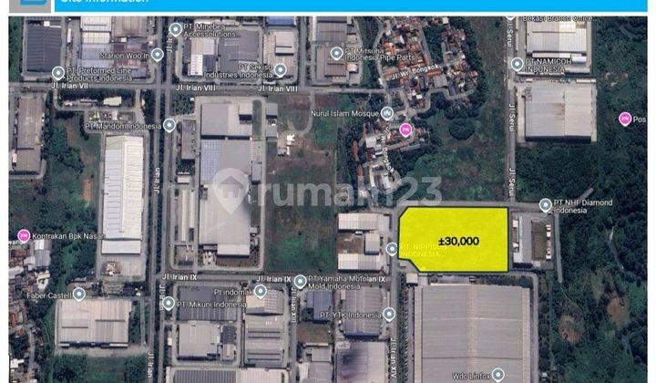 Tanah Kavling Industri Siap Bangun Dijual Murah Kawasan Mm2100 Tanah Kavling Industri Siap Bangun Dijual Murah Kawasan Mm2100