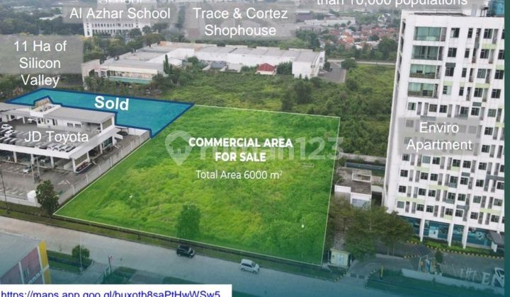 Tanah Commercial Dijual Dijual di Centra Bisnis Kota Jababeka Tanah Commercial Dijual Dijual di Centra Bisnis Kota Jababeka