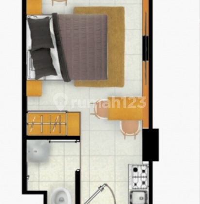 Dijual Apartment Ready Siap Huni All In 200 Jt Dekat Akses Toll