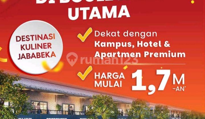 Dijual Ruko Bagus Malibu Walk Harga Perdana di Movieland Jababeka