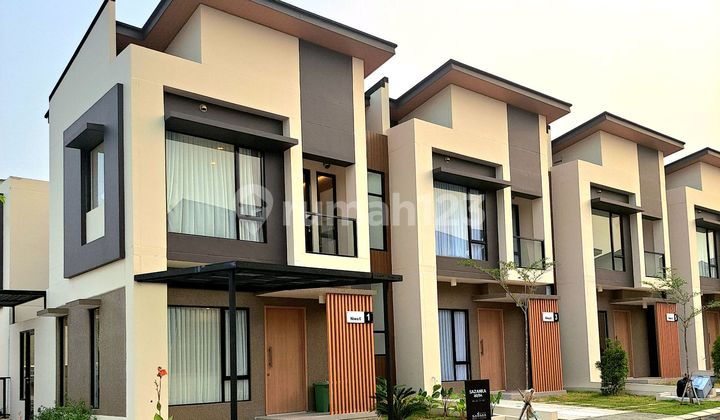 Dijual Rumah Bebas Banjir Siap Huni Depan Aeon Mall Deltamas