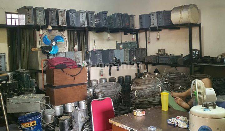 Gudang kav DKI meruya 500m2 pinggir jalan raya 7