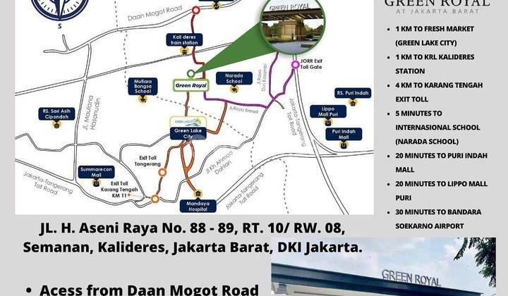 Rumah baru town house green royal sedayu semanan uk 5x10 2