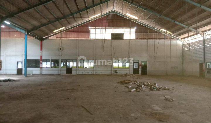 Pabrik ex garment di jl raya narogong bekasi LT 30.300m2 1