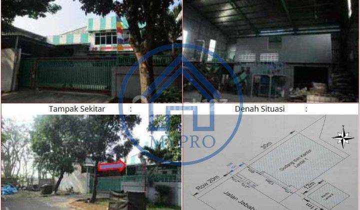 Gudang 1022m2 di kawasan industri jababeka 1