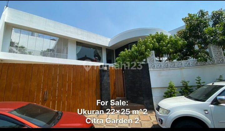 Rumah mewah 2 lantai di citra 2 uk 22x25m 2