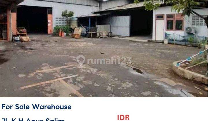 Gudang Agus Salim Bekasi 2.066m2 Cash Only 1