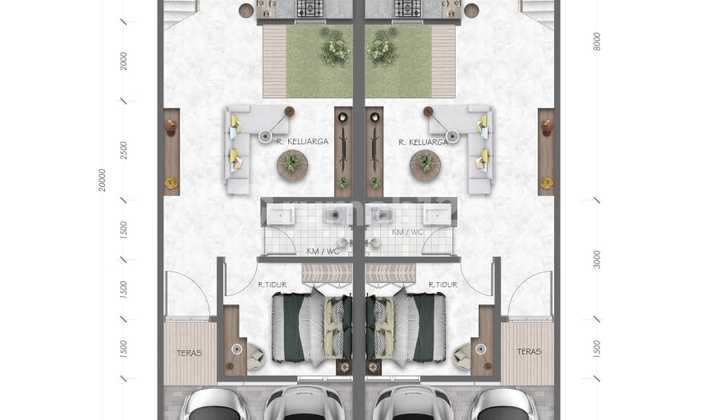 Rumah Baru 2 Lantai Indent Metland Puri 5x20m 2