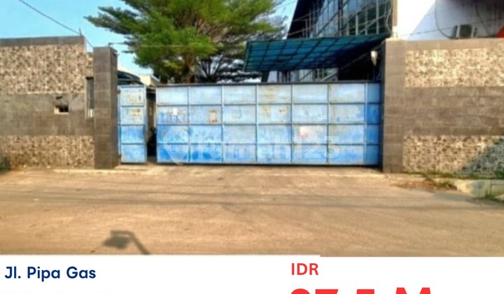 Cash Only Gudang Pipa Gas Belimbing Tgr 6.254M2