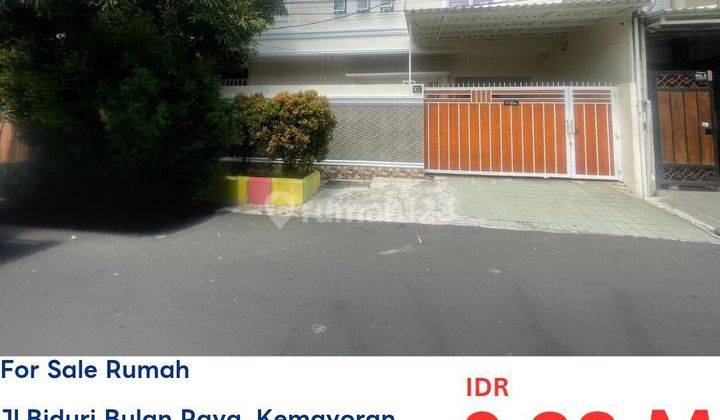 Rumah 2lantai Di Kemayoran 247m2 Cash Only 1