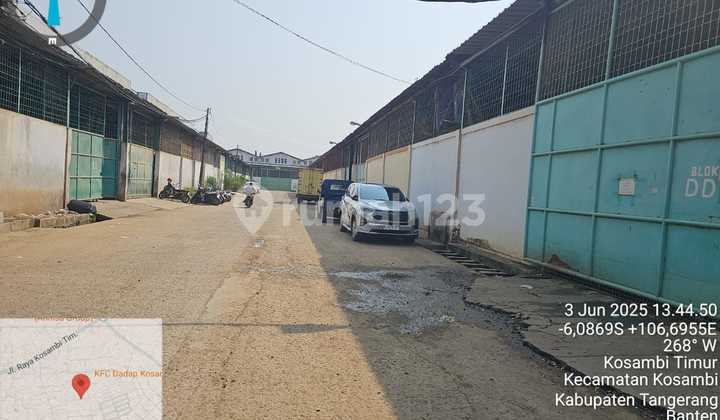 Cash Only Gudang Lelang Kosambi Tgr 750M2