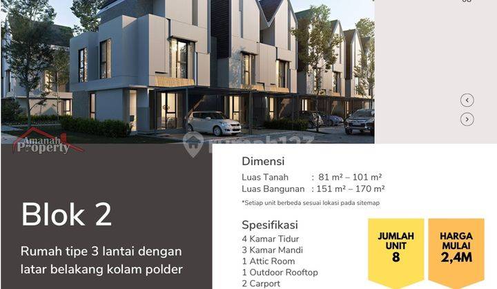 Rumah Ready Dalam Cluster Dekat Tmii Cipayung Jakarta Timur 1