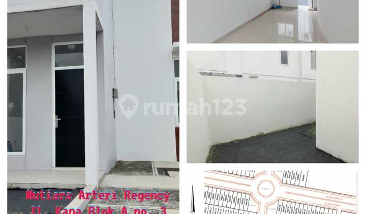 Rumah standard siap pakai di perumahan mutiara arteri regency, gayamsari, semarang 1