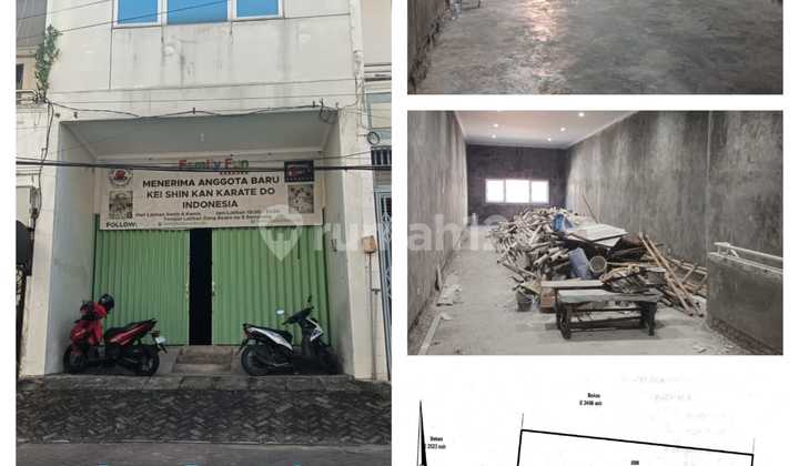 Two-story shophouse in the Chinatown area, Central Semarang 1