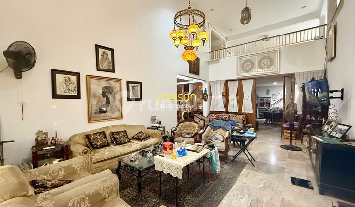 Rumah 250 Meter di Jalan Lebar Kawasan Nyaman Tebet