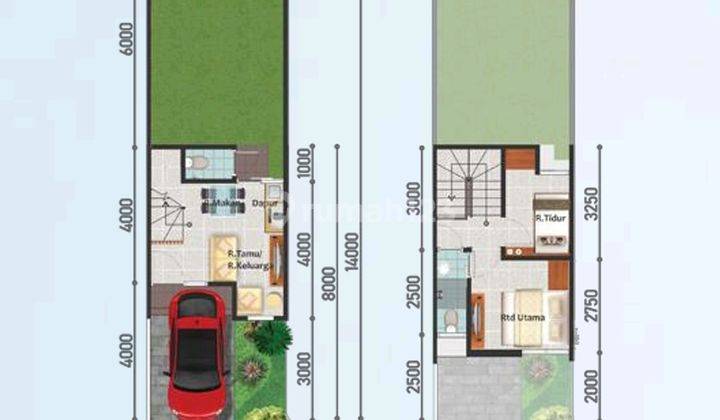 Rumah Fresco 2 lantai harga 800 jutaan diGading Serpong 11