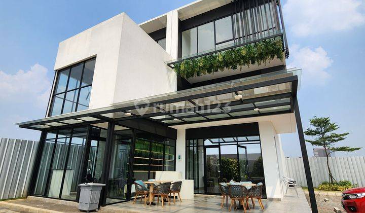 Ruko hampton avenue 2 lantai posisi di boulevard gading serpong 1