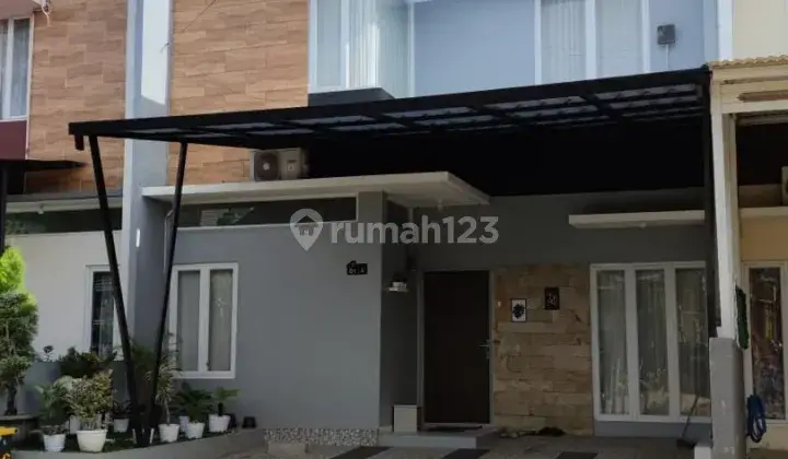 Rumah modern 2 lantai dijual strategis dekat toll jatimakmur 2