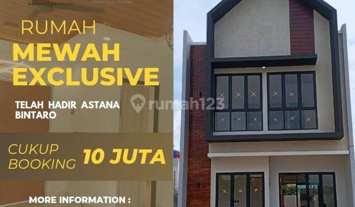 Rumah Desain Scandinavian Strategis Di Bintaro  1