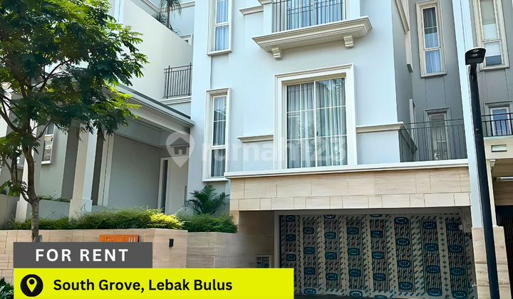 Disewakan Tahunan Rumah Baru Siap Huni di South Grove Full Furnished