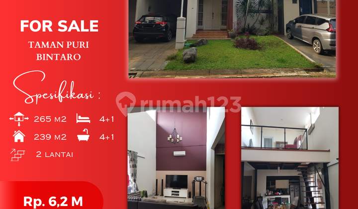 Taman Puri Bintaro, Sektor 9 | Rumah Bagus Siap Huni 1