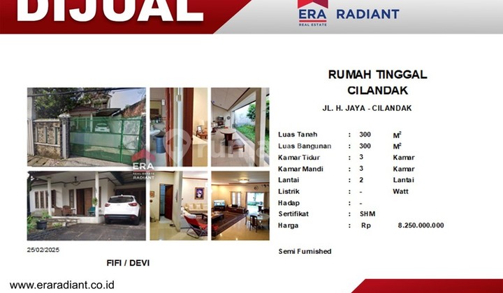 Cilandak | Rumah Istimewa dengan Lokasi yang OK