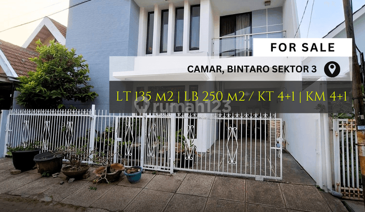 Jual Rumah Siap Huni di Camar Bintaro Sektor 3 1