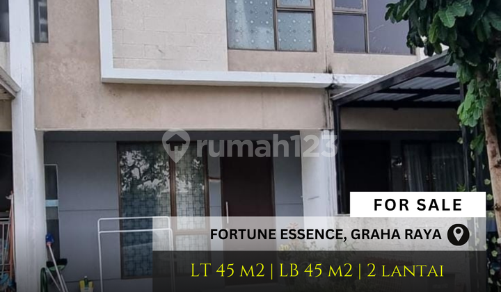 Rumah Modern Minimalis Siap Huni di Fortune Essence Graha Bintaro
