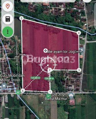 Tanah Murah Akses Kontainer Siap Bangun di Jatianom Klaten 1