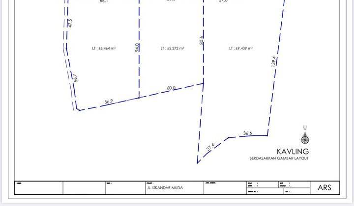 Tanah di Jl Iskandar Muda, Tangerang SHM 2,1 Ha Jual Cepat 2