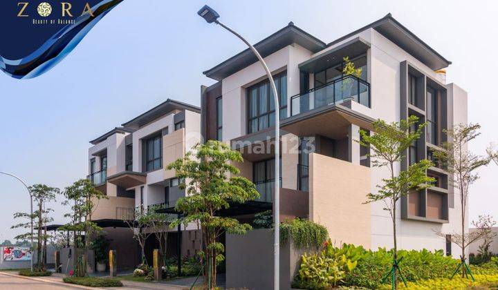 Rumah Baru Unfurnished di The Zora Kiyomi, Tangerang Mewah 1