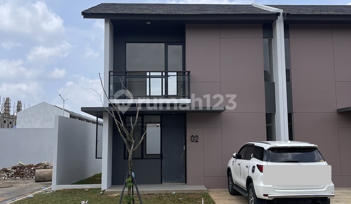 Rumah Baru Hook Cantik Posisi Unit Bagus 2 Lantai Park Serpong Cendana