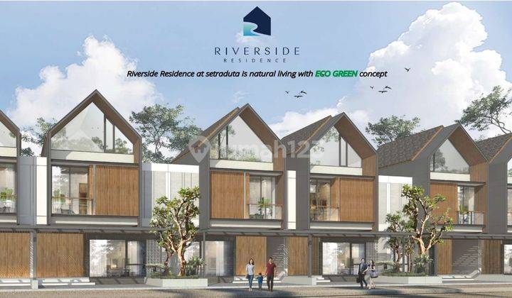 42 Unit Rumah Inden 2 Lantai Baru Setraduta Riverside  1