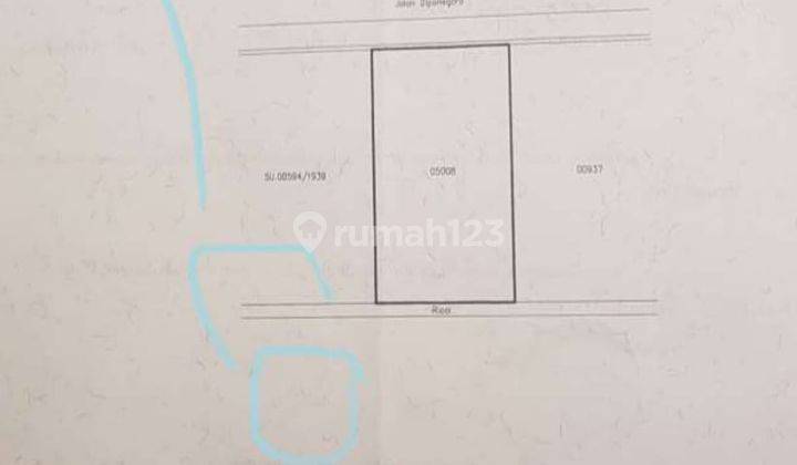 Murah Rumah di Sayap Dago Diponegoro Mainroad Rp 24jt Permeter 2