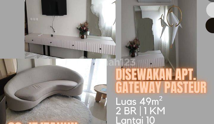 Apartemen Gateway Pasteur 2 Kamar Tidur Bagus Furnished 2