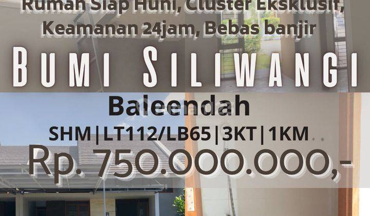 Rumah Lux di Cluster Bumi Siliwangi, Baleendah, Bojongsoang, Bandung 2