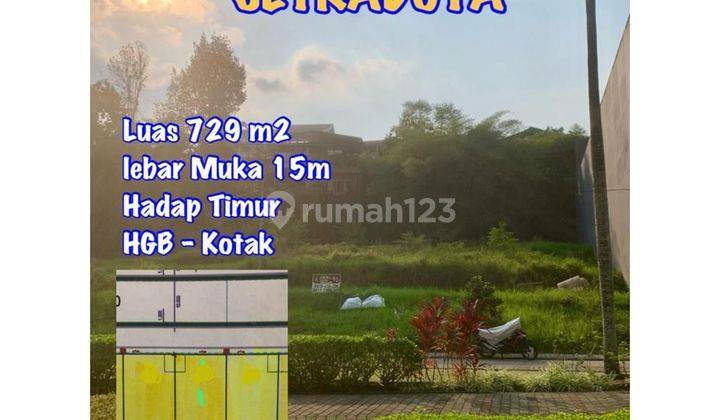 Tanah di Komplek Setraduta 729 m² SHM 1