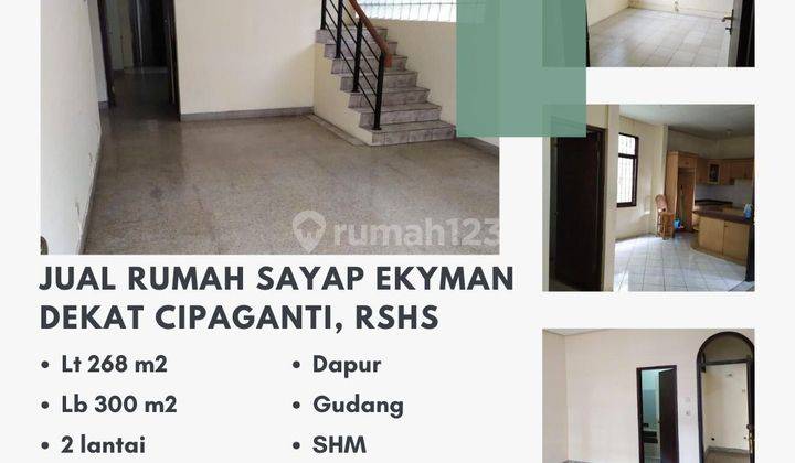 Rumah di Sayap Cipaganti 2 Lantai SHM 1