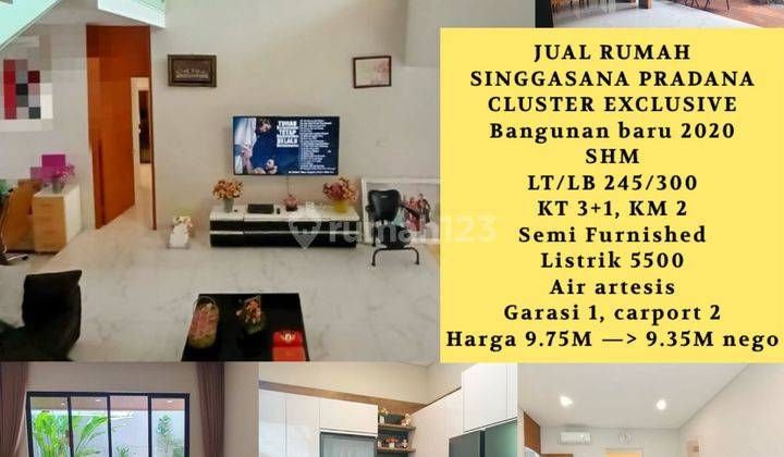 Rumah Lux Di Cluster Eksklusif Singgasana SHM - Sertifikat Hak Milik 2