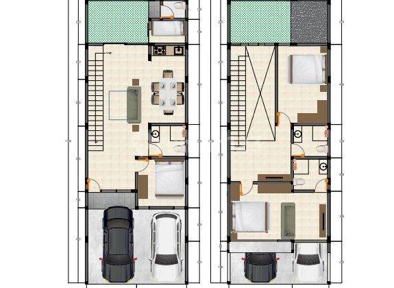 Rumah Baru Minimalis 2 Lantai Di Taman Kopo Indah , Bandung 2