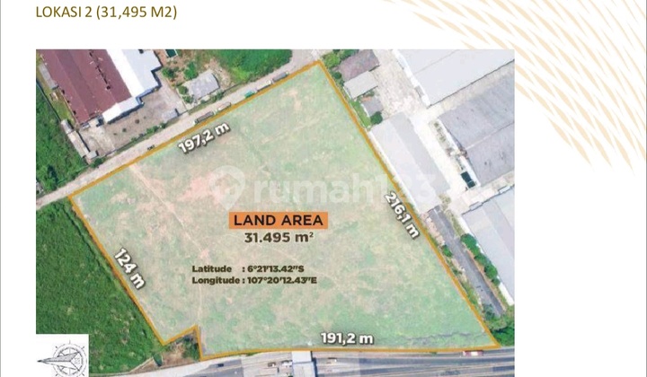 Dijual Lahan Kavling Karawang Timur , Jawa Barat 