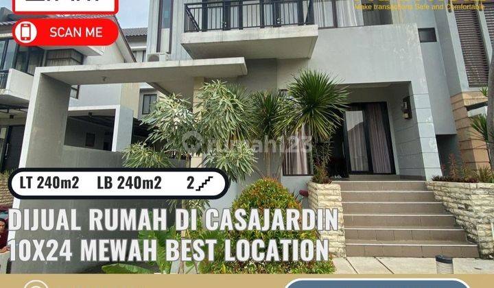 Jual Rumah Mewah Di Casa Jardin, Jakarta Barat  1