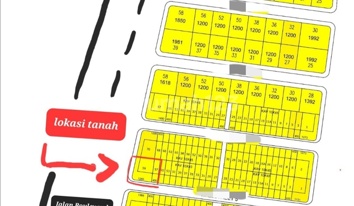 Dijual / Sewa Tanah Kavling Wall Street Avenue , Boulevard, Pantai Indah Kapuk2