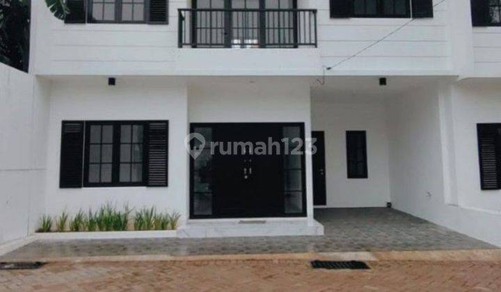 Rumah Baru 2 Lantai Classic Ready Dekat Stasiun Dan Tol Di Bintaro  1