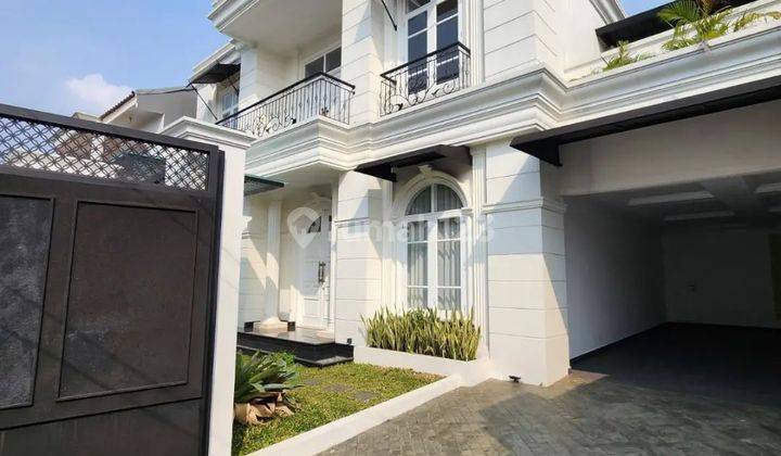 Rumah Mewah American Classic Full Furnished di Tebet Jakarta Selatan  1