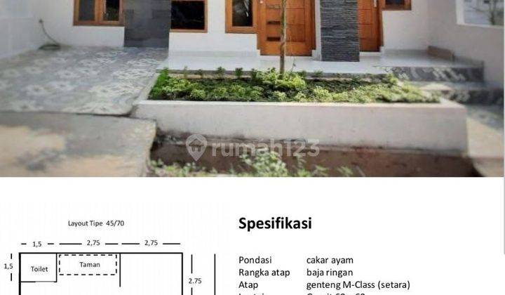 Rumah Strategis 10 Menit Stasiun Citayam Depok 2